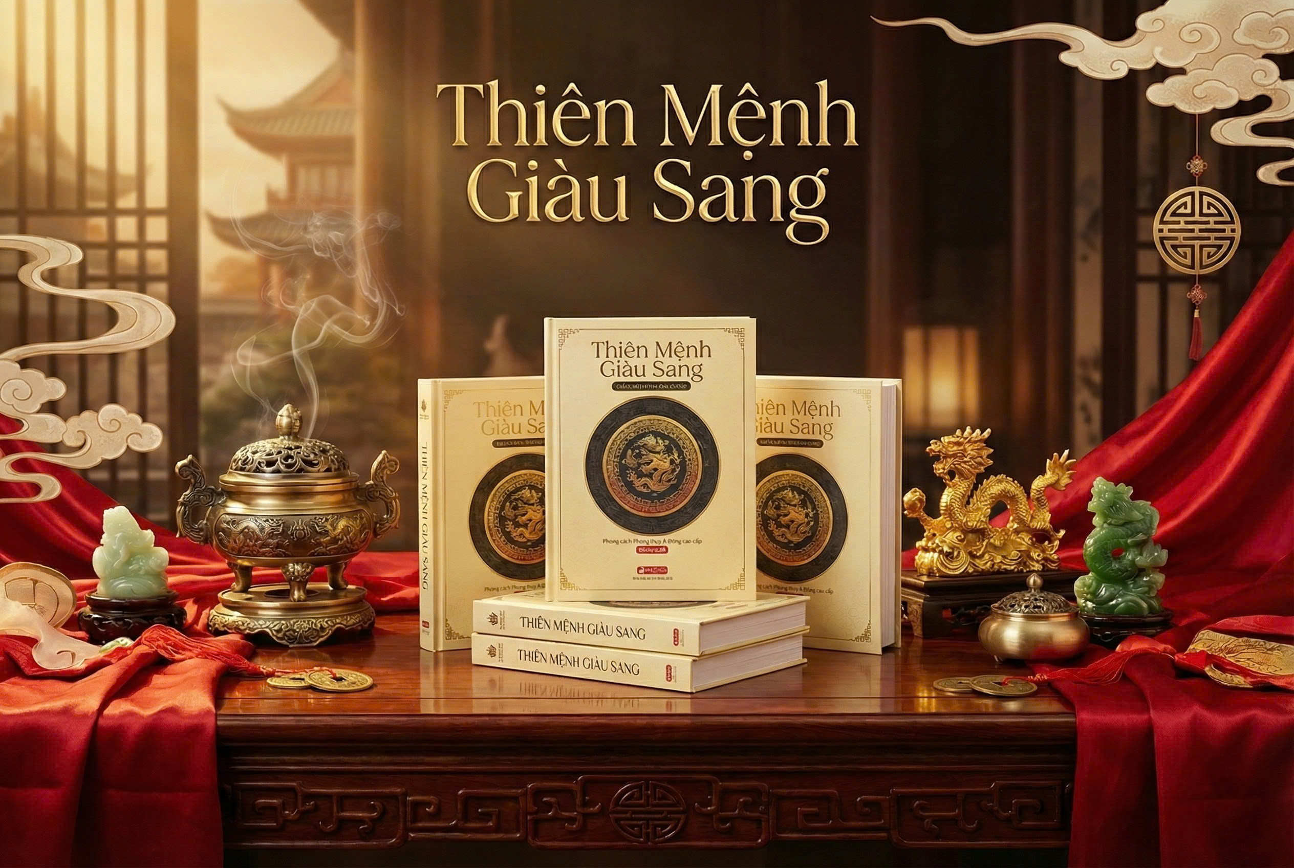 Sách Thiên Mệnh Giàu Sang - Cao Cấp